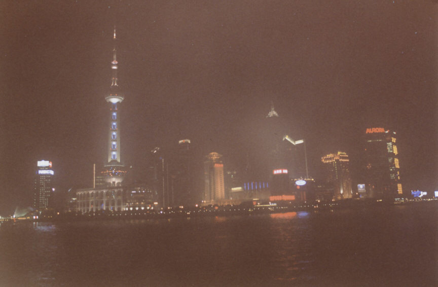 Pudong bei Nacht